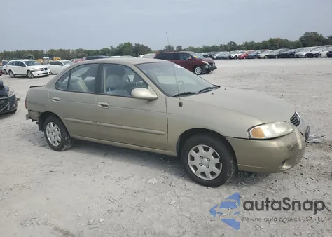 2002 Nissan Sentra Xe z USA, uszkodzony, nr VIN 3N1CB51DX2L615640